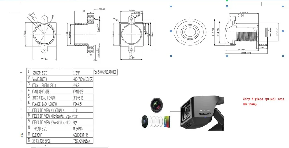 For Benz GLK X204 Car Camera G-sensor Dash Cam H.264 Car Video Camera Recorder 1080P Wifi Hidden DVR With Aluminium Alloy Shell