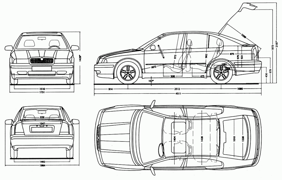 Шкода октавия габариты кузова