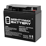 Mighty Max Battery ML18-12 - 12V 18AH CB19-12 SLA AGM Rechargeable Deep Cycle Replacement Battery Brand Product