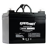 ExpertPower 12v 33ah Rechargeable Deep Cycle Battery [EXP12330] Replaces 34Ah, 35Ah, 36Ah