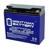 Mighty Max Battery 12V 18AH Gel Battery for Booster PAC ES2500, SLA,VRLA RECH Brand Product